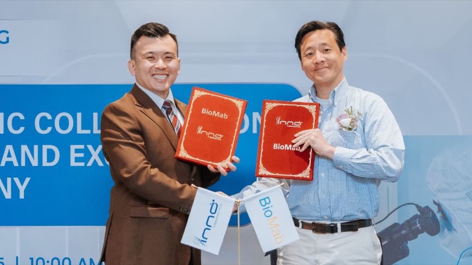 Exchanging agreements with BioMab