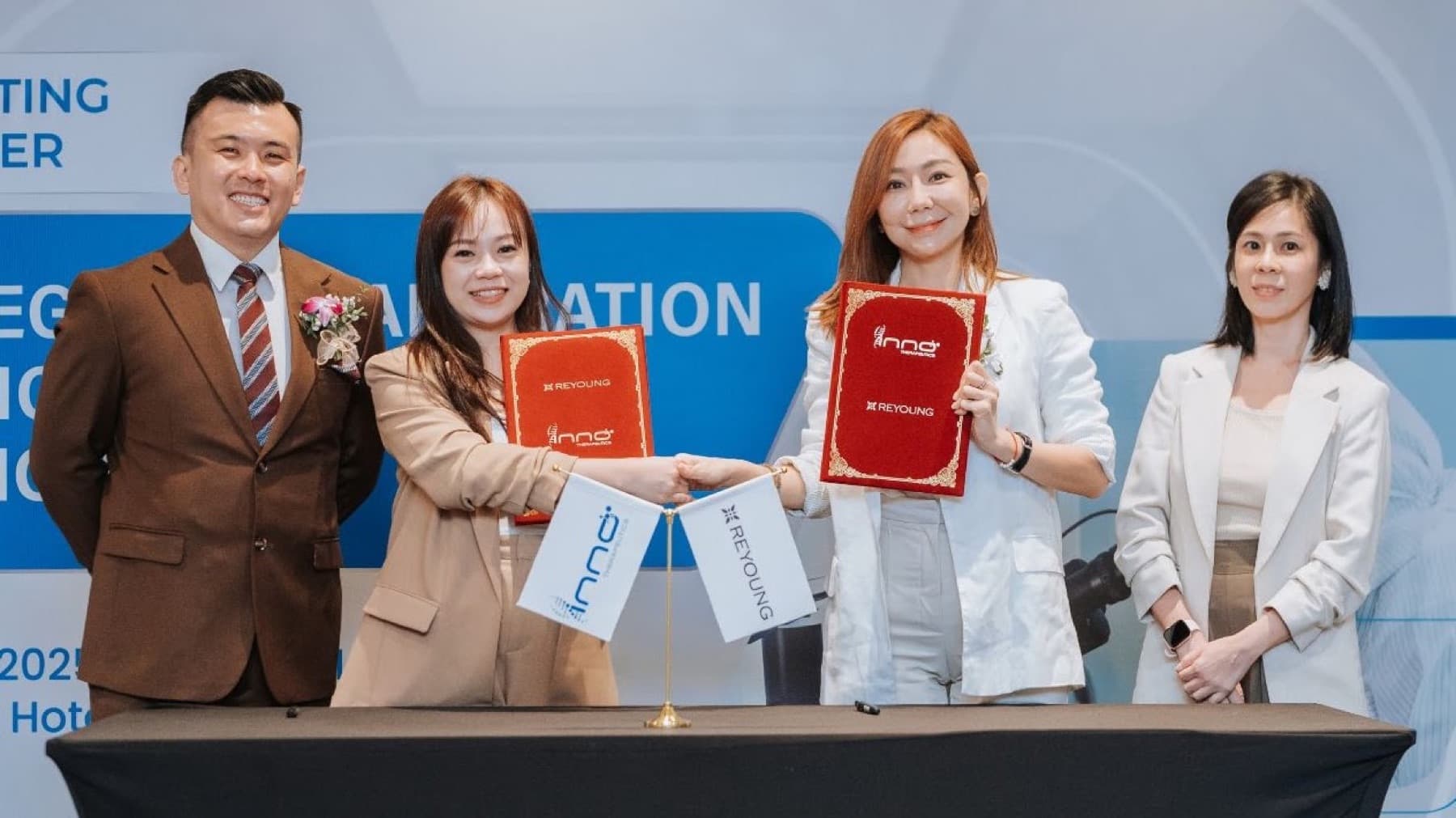Partners with signed agreements